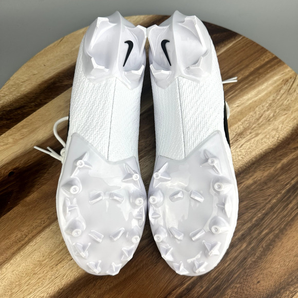 Nike Vapor Edge Speed 360 2 PE Sz 13 Wide Football Cleat White Black FZ4265 100 - Picture 6 of 8